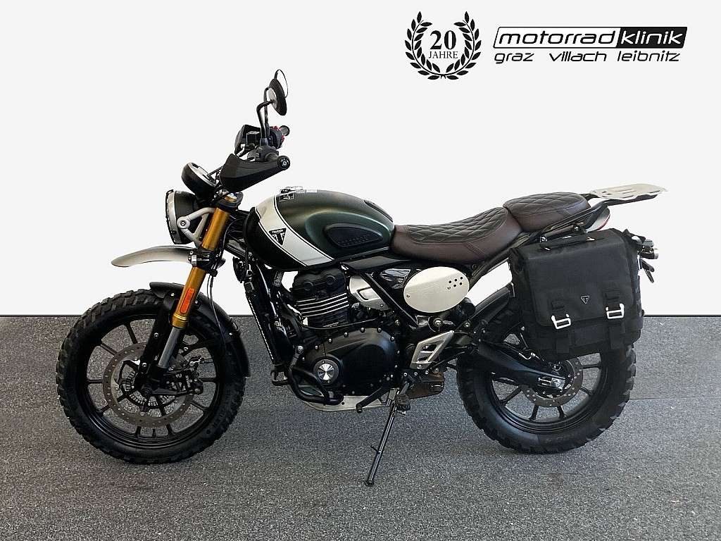 Triumph Scrambler X Teilzahlung Rallyedition Naked Bike