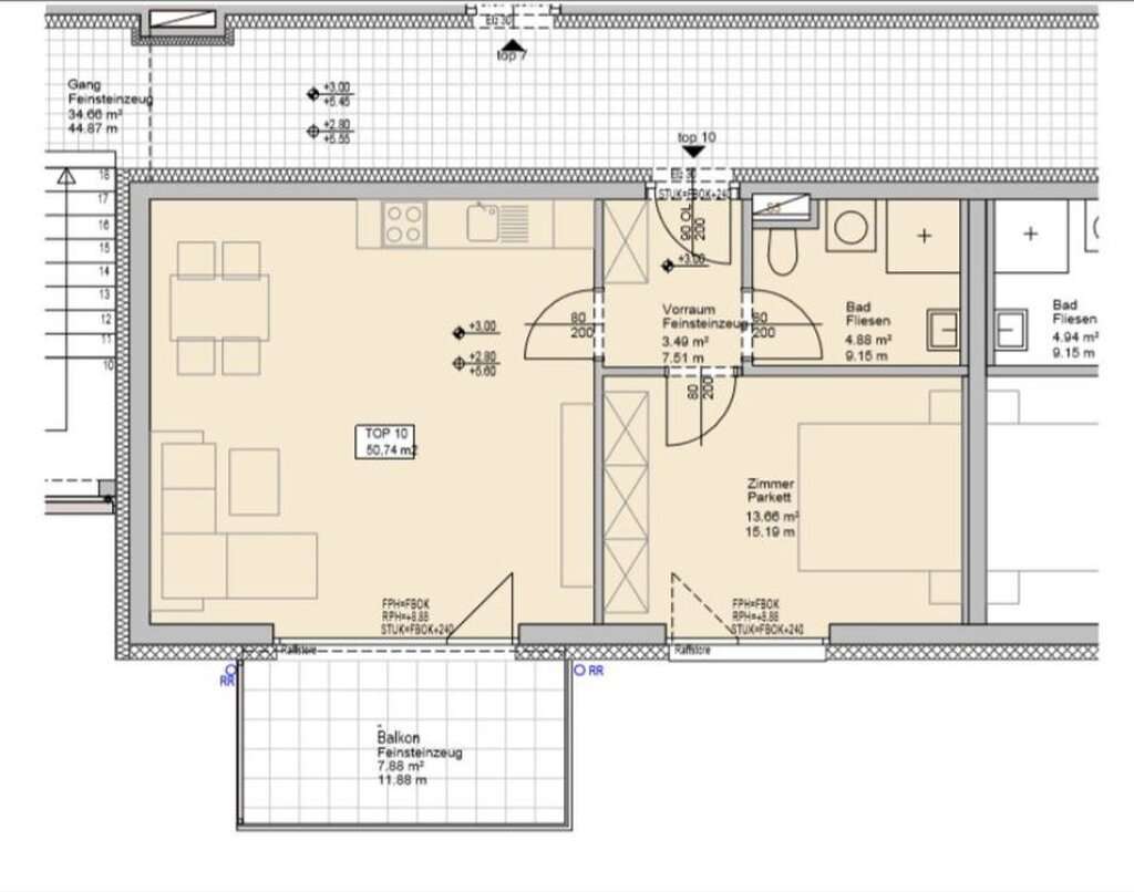 Provisionsfrei Wunderschöne 2 Zimmer Wohnung mit Balkon in sehr guter