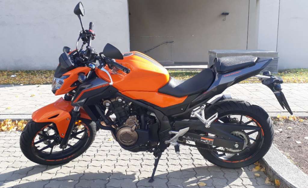 Honda Cb F Abs Tiefergelegt Naked Bike Willhaben