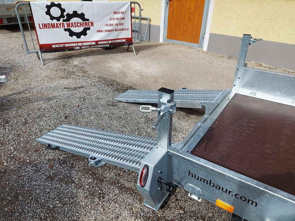 Neu Baumaschinentransporter M X M Tonnen Humbaur Hs