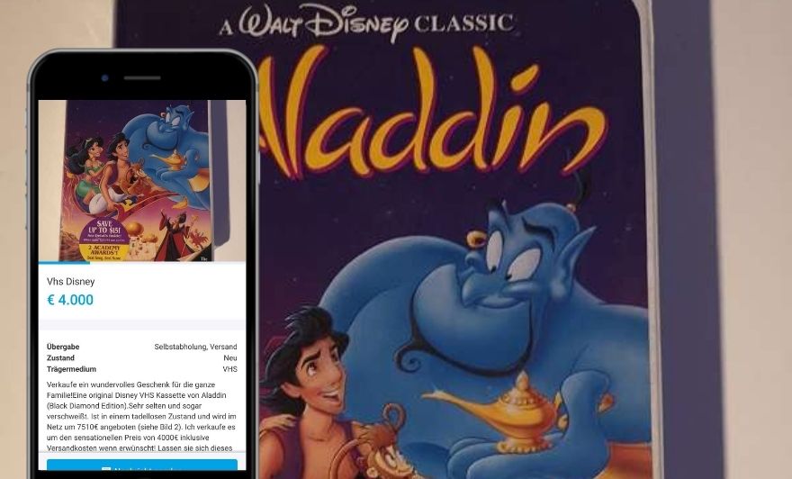 Disney VHS-Kassetten