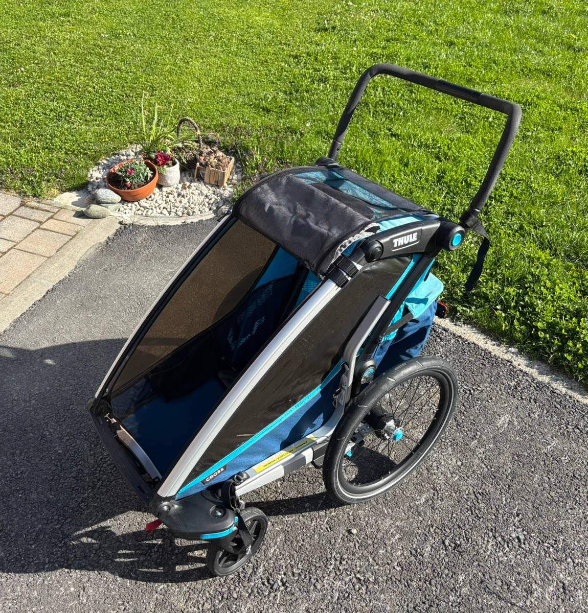 Thule Chariot Cross 1 Fahrradanhnger - inkl. Zubehr,  500,- (6391  Fieberbrunn) - willhaben