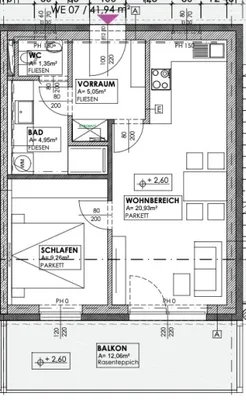 2-Zimmer-Wohnung kaufen in Graz-Umgebung – 41,54 m², € 124.620 – Bild 16 von 16