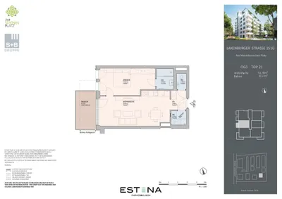 2-Zimmer-Wohnung kaufen in Wien – 51,7 m², € 368.182 – Bild 10 von 11