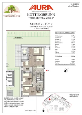 4-Zimmer-Wohnung kaufen in Baden – 87,84 m², € 405.900 – Bild 11 von 11