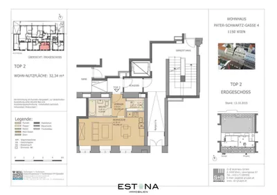 1-Zimmer-Wohnung mieten in Wien – 32,34 m², € 740 – Bild 7 von 7