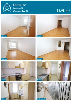 2-Zimmer-Wohnung mieten in Leibnitz – 52 m², € 570 – Bild 4 von 5