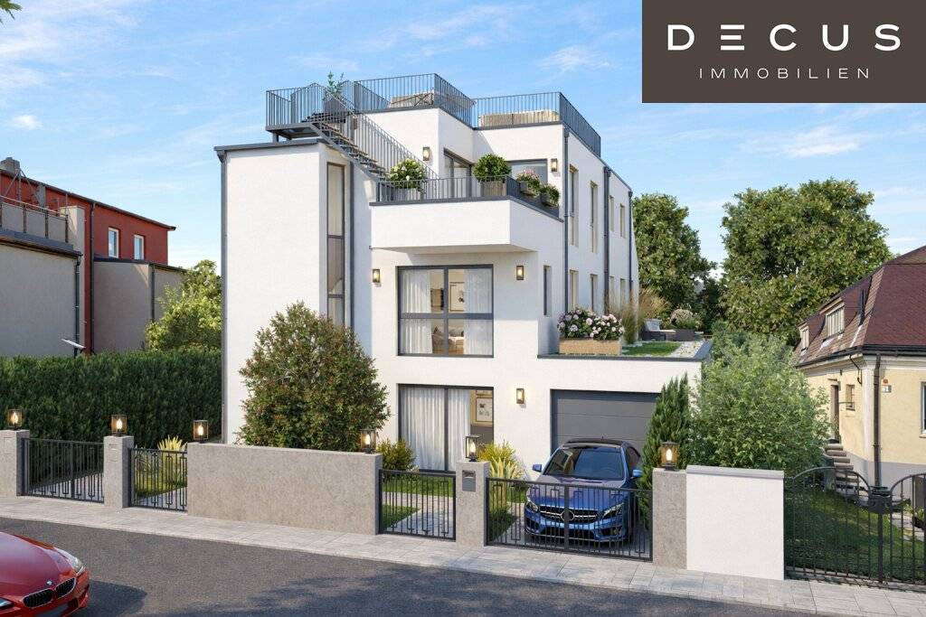 Exklusives Wohnen nahe Alte Donau | Bewilligtes Doppelhaus-Projekt | Sofort starten | Unbefristeter Pachtgrund - Vedere 2