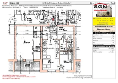 1-Zimmer-Wohnung mieten in Waidhofen an der Thaya – 48,07 m², € 292 – Bild 8 von 8