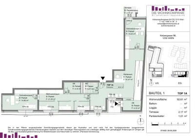 4-Zimmer-Gewerbeimmobilie kaufen in Wien – 93 m², € 499.000 – Bild 3 von 3