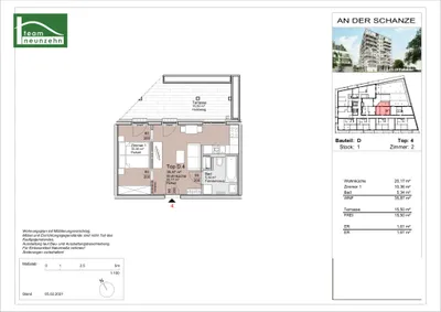 2-Zimmer-Wohnung mieten in Wien – 35,87 m², € 849 – Bild 15 von 15