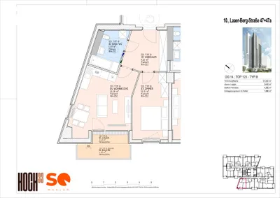 2-Zimmer-Wohnung kaufen in Wien – 48,82 m², € 278.000 – Bild 20 von 20