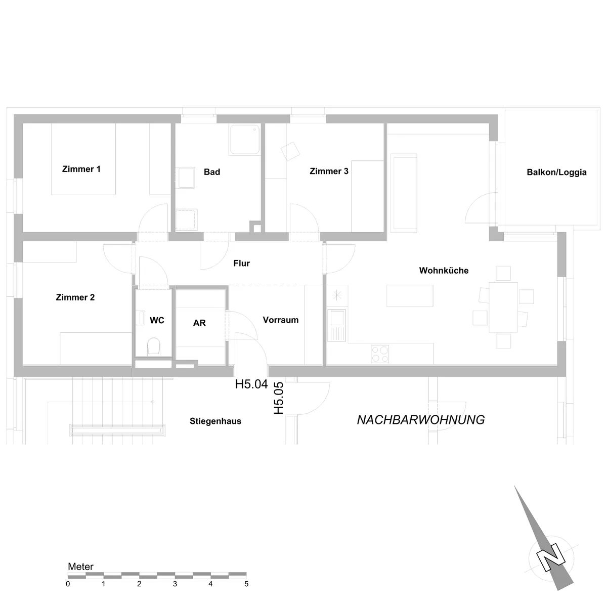 ERSTBEZUG - morderne, geförderte Mietwohnung mit Balkon/ Loggia in Stainz zu vermieten – pohled 2