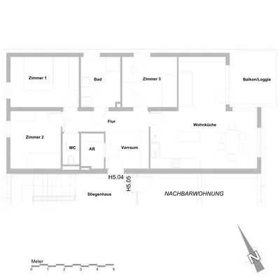 4-Zimmer-Wohnung mieten in Deutschlandsberg – 92,43 m², € 1.103 – Bild 2 von 2