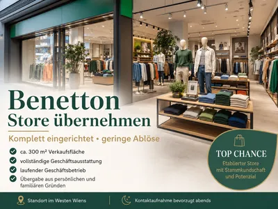 Gewerbeimmobilie mieten in Wien – 300 m²