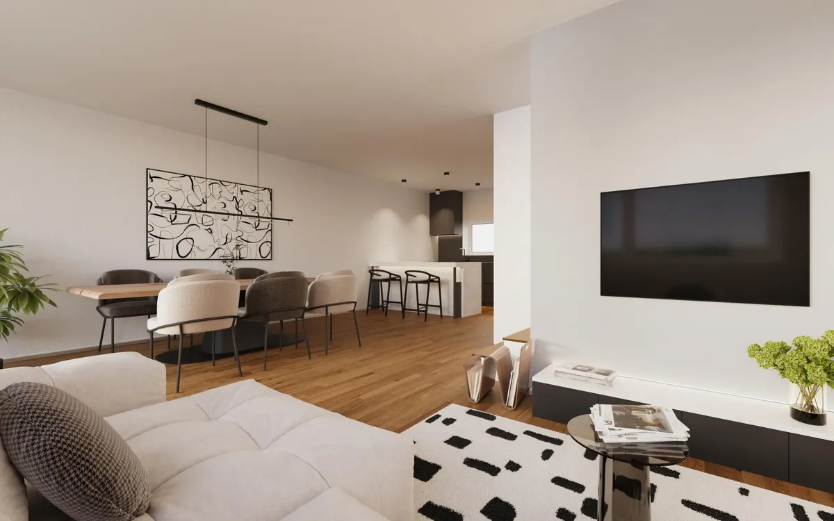 SonnenQuartier 3.0 - Mittelreihenhaus in hochwertiger Bauweise und Tiefgarage in Neumarkt am Wallersee – pohled 3