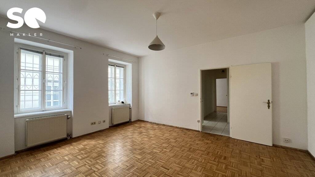 # SQ - BEFRISTET VERMIETETE RUHIGE ERDGESCHOSSWOHNUNG - 2 ZIMMER - FUSSGÄNGERZONE - 1070 WIEN - Ansicht 2