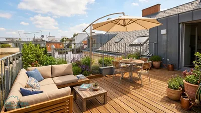 GROSSZÜGIGE TERRASSENWOHNUNG - MIT 3 SCHLAFZIMMERN