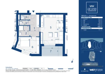 2-Zimmer-Wohnung kaufen in Wiener Neustadt Land – 56,6 m², € 270.900 – Bild 7 von 7