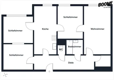 3-Zimmer-Wohnung kaufen in Wien – 81,7 m², € 259.000 – Bild 4 von 4