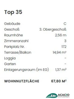 3-Zimmer-Wohnung kaufen in Sankt Pölten Land – 69,83 m², € 270.000 – Bild 21 von 23