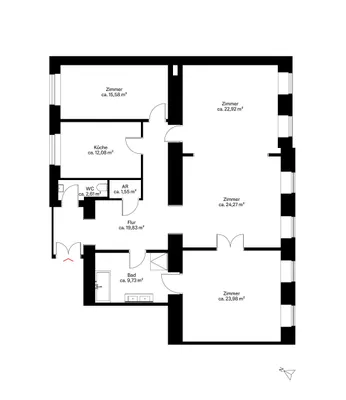 4-Zimmer-Wohnung kaufen in Wien – 132 m², € 1.048.000 – Bild 11 von 12