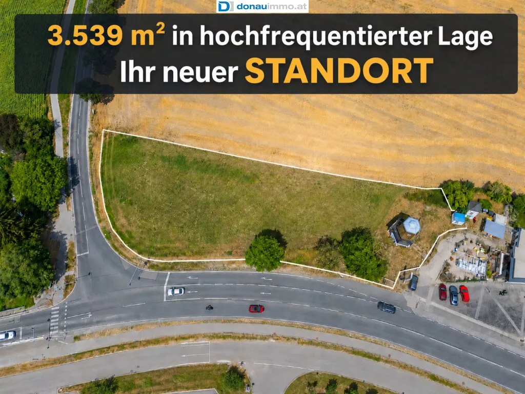 TOP-Frequenzlage an der B3 | Gewerbestandort nahe Wien & Korneuburg