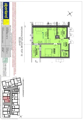 2-Zimmer-Wohnung mieten in Gänserndorf – 52,22 m², € 734 – Bild 4 von 4