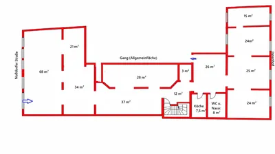 Immobilie mieten in Wien – 332 m², € 3.350 – Bild 2 von 4