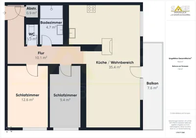 3-Zimmer-Wohnung kaufen in Zell am See – 76 m², € 399.500 – Bild 8 von 8