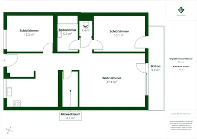 3-Zimmer-Wohnung kaufen in Kufstein – 84,93 m², € 349.000 – Bild 11 von 11