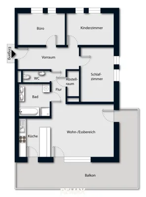 4-Zimmer-Immobilie kaufen in Linz Land – 90,75 m², € 499.000 – Bild 10 von 10