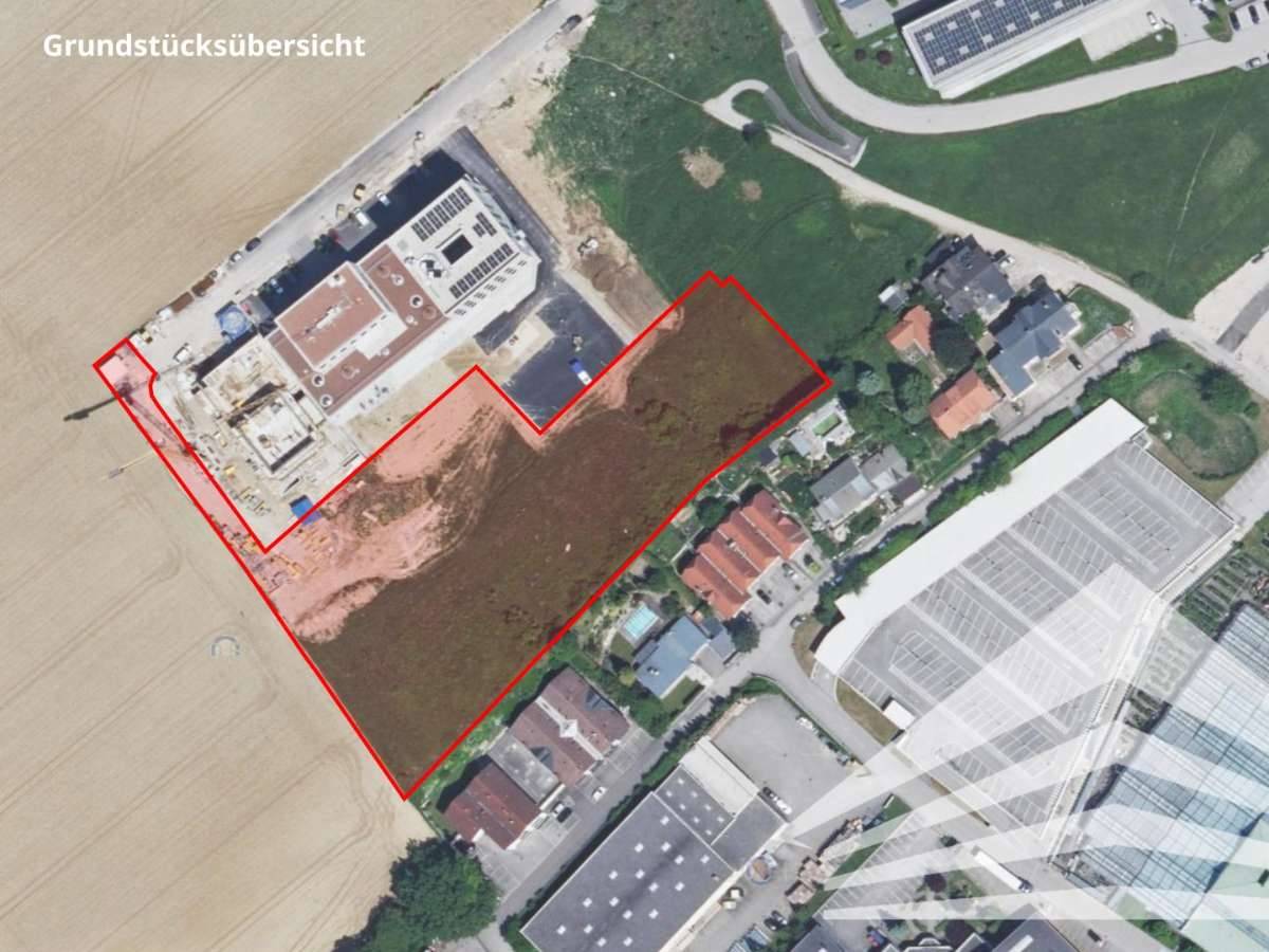9.127 m² Gewerbegrundstück in Pasching (nahe Plus City) zu verkaufen! MB1 Widmung – pohled 2