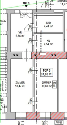 2-Zimmer-Wohnung kaufen in Wien – 37,86 m², € 249.000 – Bild 7 von 7