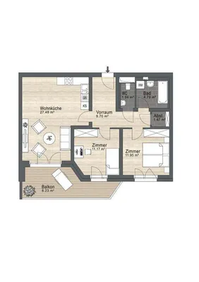 Wohnung mieten in Wien – Bild 5 von 7