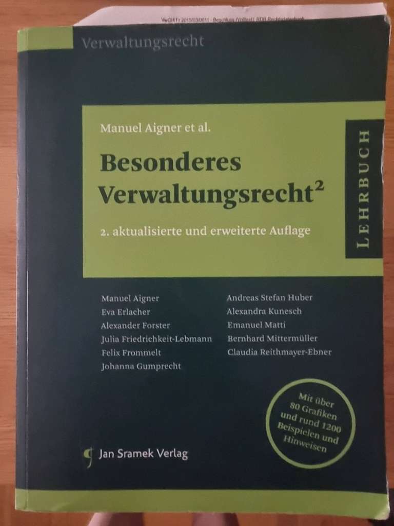 Besonderes Verwaltungsrecht 20 1060 Wien willhaben