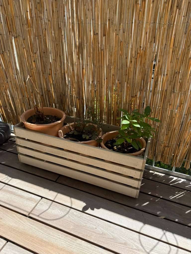 Ikea Blumenkasten 75x27cm Akazienholz,  20,- (1220 Wien) - willhaben