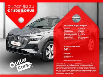 Audi e-tron Q4 45 e-tron SB quattro 210 kW ASSIST+LED+NAVI
