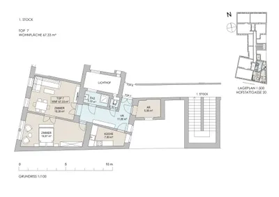 2-Zimmer-Wohnung kaufen in Wien – 67,33 m², € 499.000 – Bild 9 von 9