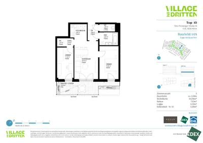 3-Zimmer-Wohnung kaufen in Wien – 64,56 m², € 458.100 – Bild 11 von 11