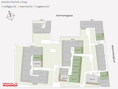 2-Zimmer-Wohnung mieten in Wiener Neustadt – 56,83 m², € 739 – Bild 20 von 20