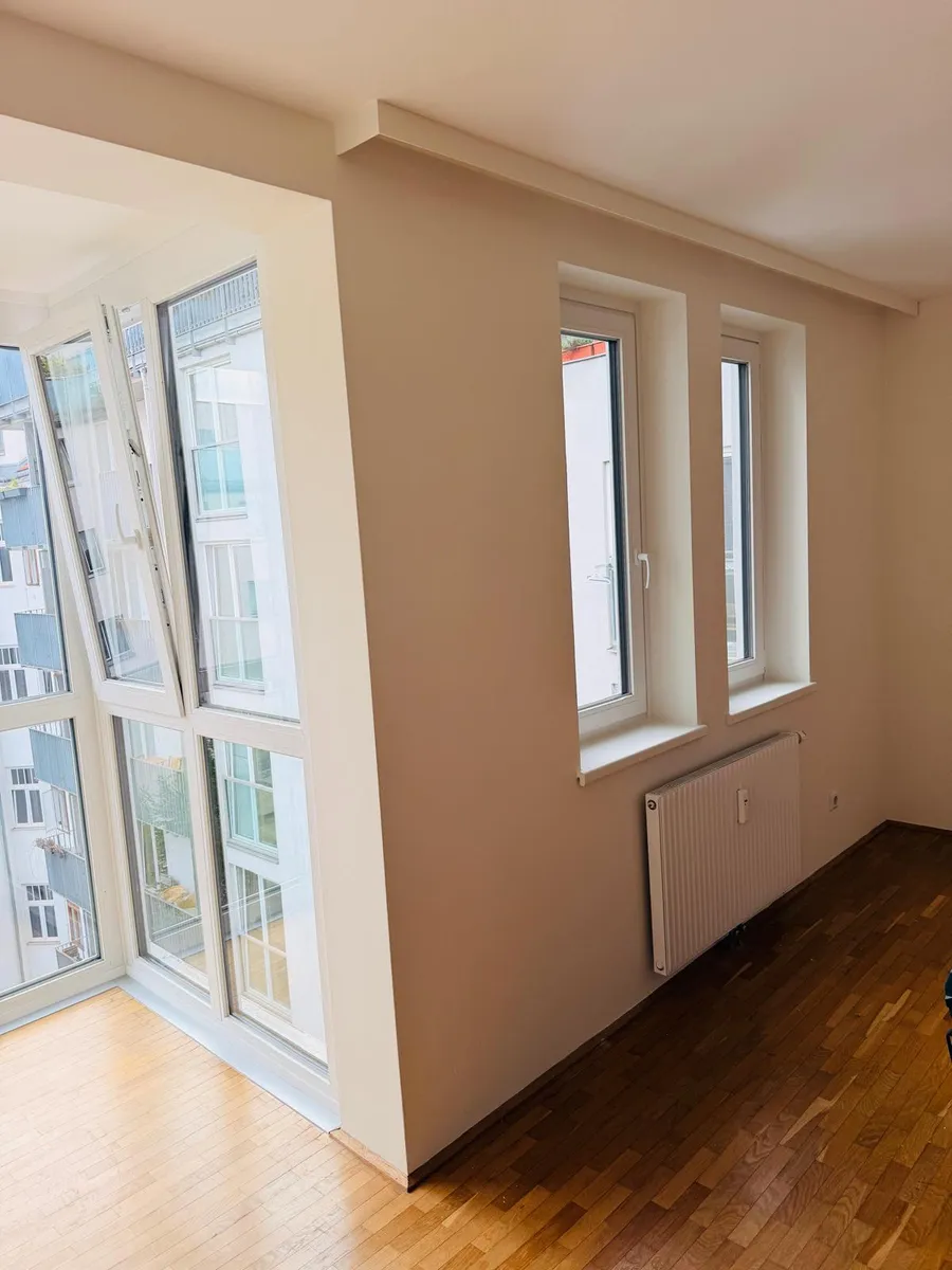 Superhelle 45m², 6. Stock, Innenhof, Tiefgaragenstellplatz, inkl. Warmwasser, inkl. Heizung - Ansicht 2