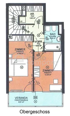 3-Zimmer-Wohnung mieten in Baden – 87 m², € 1.240 – Bild 22 von 23