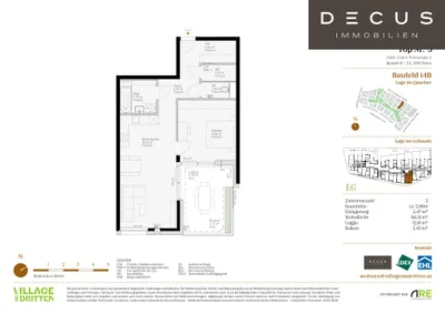 2-Zimmer-Wohnung kaufen in Wien – 66,35 m², € 445.000 – Bild 5 von 5