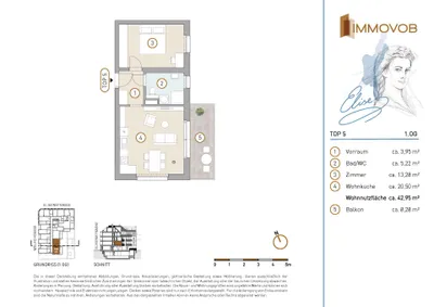 2-Zimmer-Wohnung kaufen in Wien – 46,06 m², € 316.783 – Bild 8 von 10