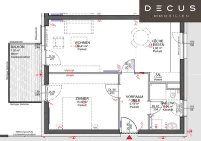 2-Zimmer-Wohnung mieten in Graz – 58 m², € 776 – Bild 16 von 16
