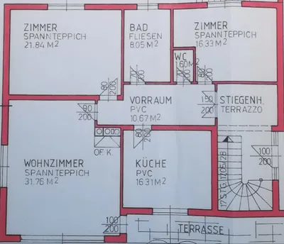 3-Zimmer-Wohnung mieten in Linz Land – 110 m², € 1.012 – Bild 7 von 7