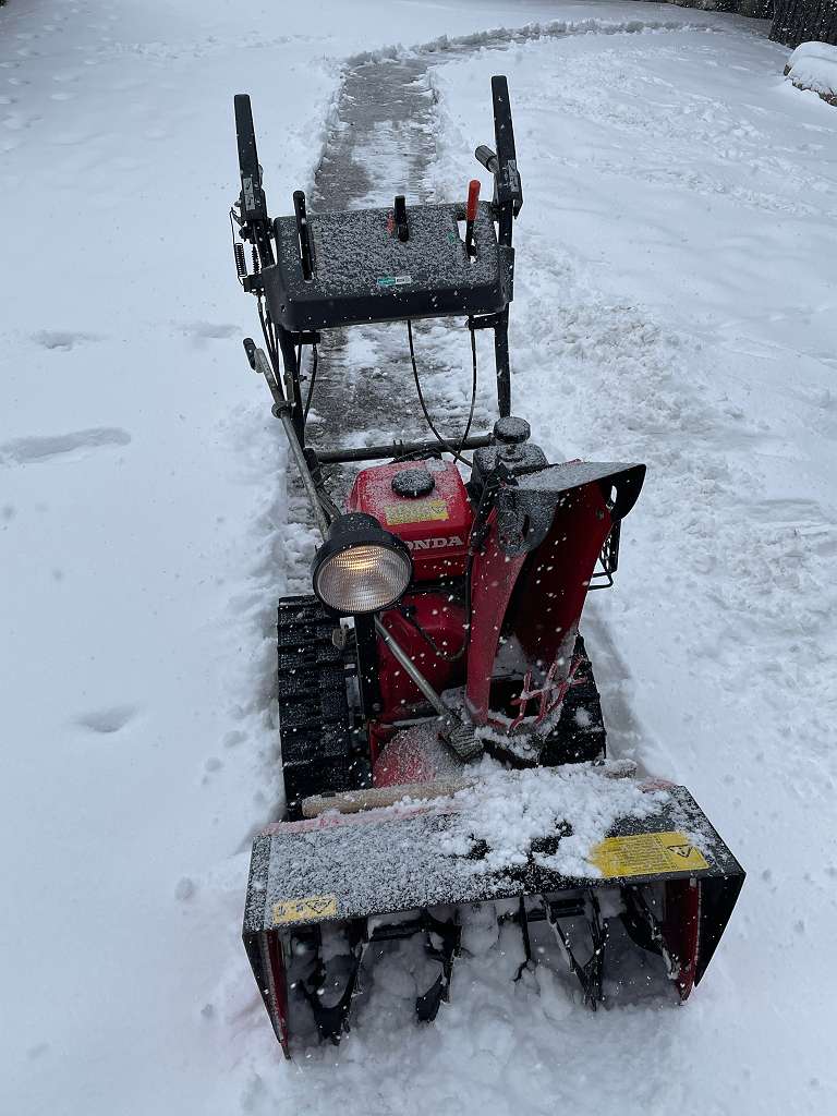 Store Schneefräse HONDA HS 50 mit Raupenantrieb