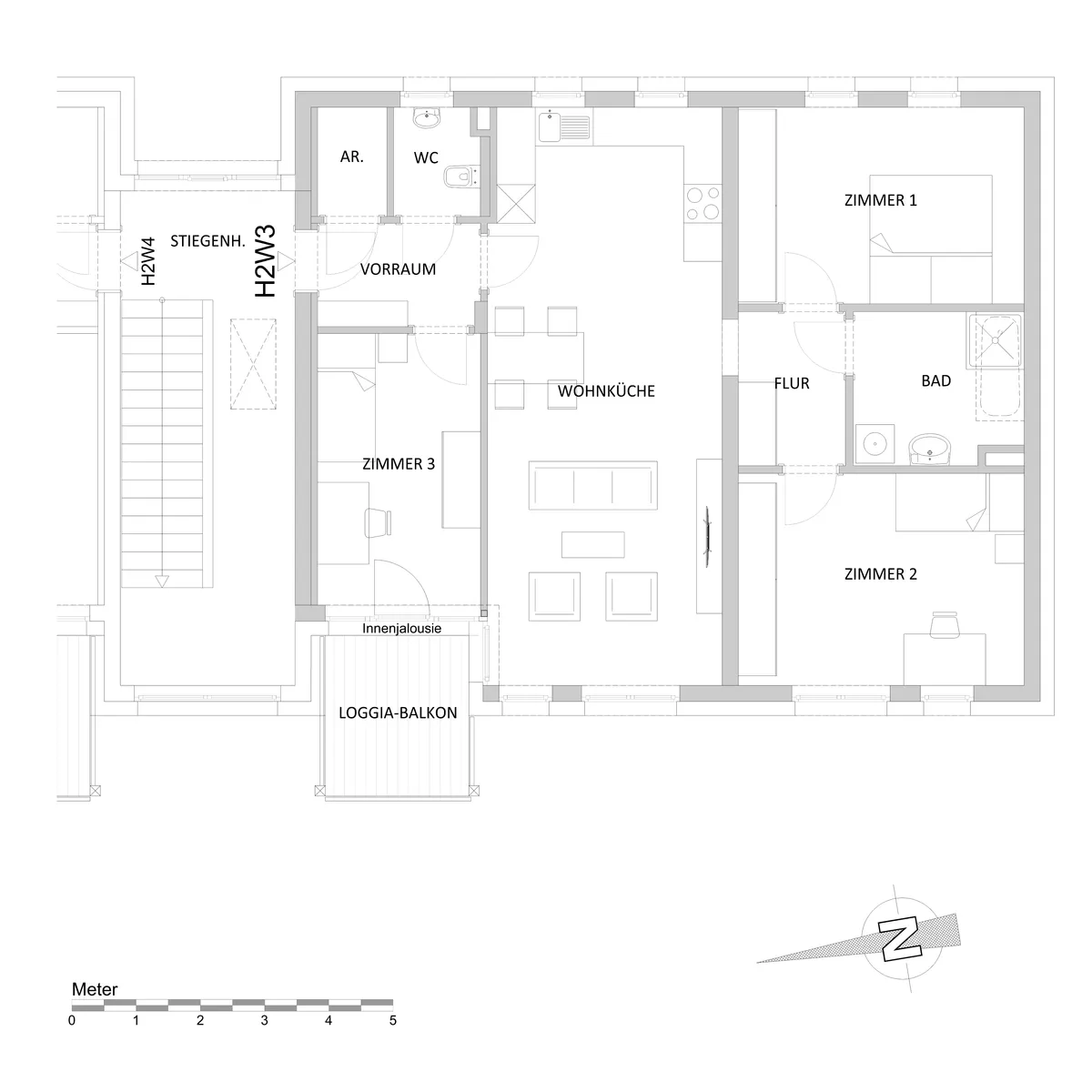 Wohnung – Sankt Georgen ob Murau - Ansicht 3