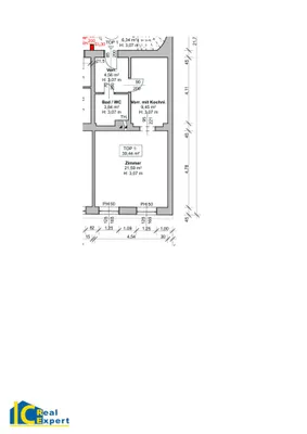 1-Zimmer-Wohnung kaufen in Wien – 39,44 m², € 219.000 – Bild 18 von 18
